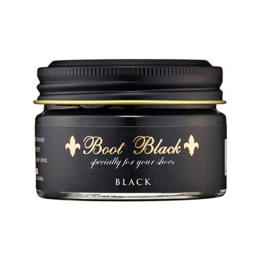 クリームビン ブラック ブートブラック