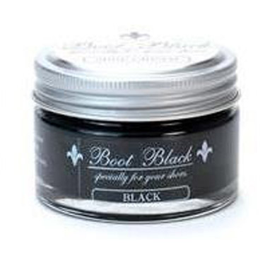 クリーム ブラック ブートブラックシルバー