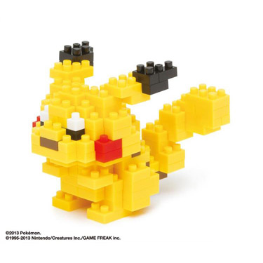ポケモンキッズ & そらとぶピカチュウ プロジェクト & ナノブロック セット ピカチュウ ポケットモンスター ナノブロック: キャラクター