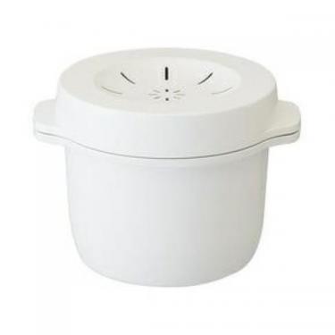 電子レンジ専用 スチームご飯メーカー ホワイト 1合炊き