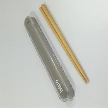 箸・箸箱セット bitie(箸箱セット：ベージュ): ホーム＆キッチン