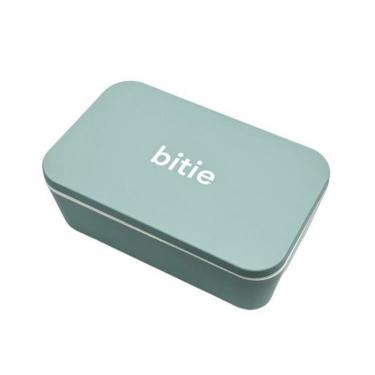 スクエア一段ランチ 600ml ブルー バイティー