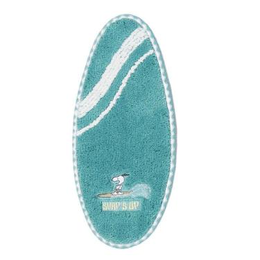 スヌーピーサーフ ミニアクセントマット ターコイズブルー