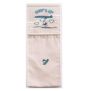 スヌーピーサーフ ペーパーホルダーカバー ベージュ