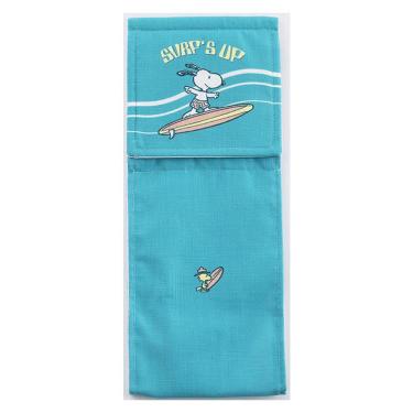 スヌーピーサーフ ペーパーホルダーカバー ターコイズブルー