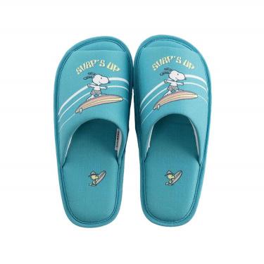 スヌーピーサーフ スリッパ 23.5～25.5cm ターコイズブルー