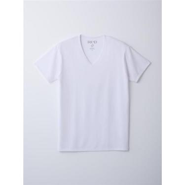 バイタルテック Vネックインナー 半袖（COOL） ホワイト Lサイズ メンズ