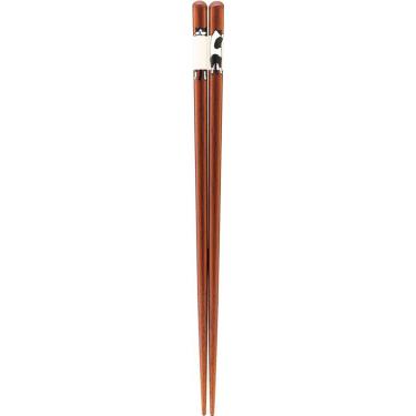 食洗箸 ぶらさがるネコ 白