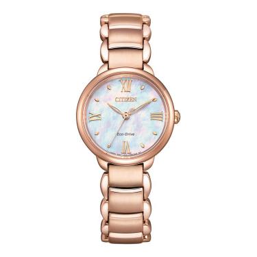 CITIZEN シチズン エコドライブ ラウンド シルバー ホワイト デイデイト シチズン/CITIZEN/腕時計/Eco-Drive/エコドライブ/レディース