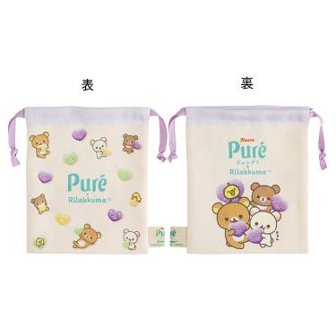 巾着 リラックマ×ピュレグミ B