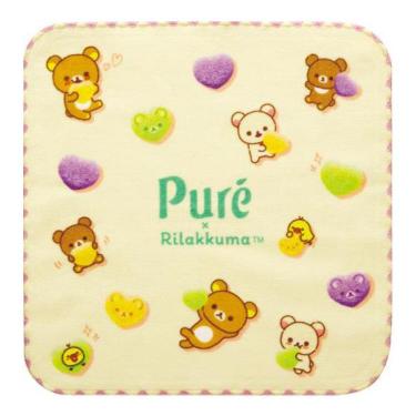 ミニタオル リラックマ×ピュレグミ B