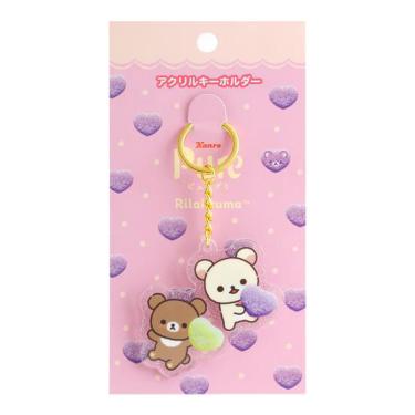 アクリルキーホルダー リラックマ×ピュレグミ コリラックマ&チャイロイコグマ