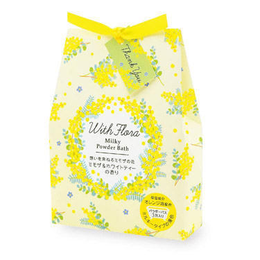 ミルキーパウダーバス ミモザ 3包入