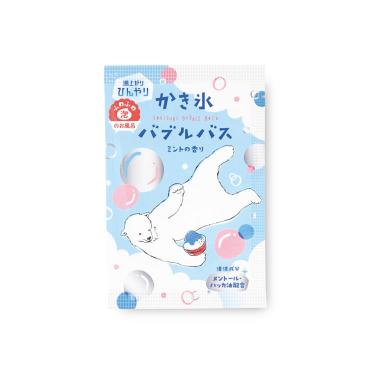 かき氷バブルバス ミントの香り 1回分 40g