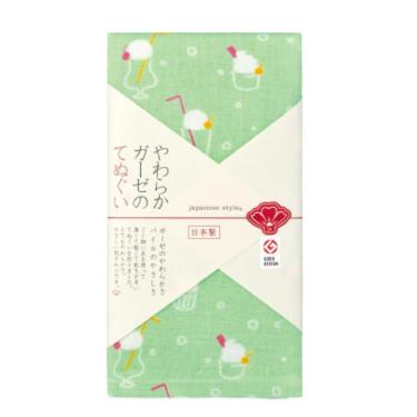 やわらかガーゼのてぬぐい 34×90cm 純喫茶