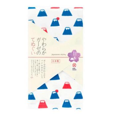 やわらかガーゼのてぬぐい 34×90cm まめふじ