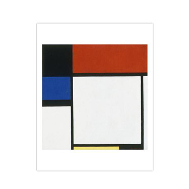 モンドリアン：Composition No.III ポスター