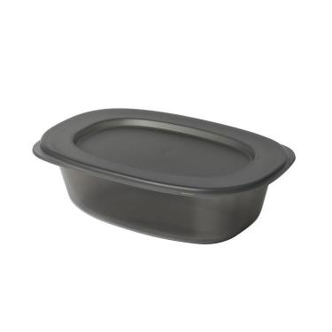 うつわにもなる保存容器 650ml 2個入 ダークグレー
