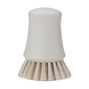 抗菌キッチンブラシ ホワイト 清潔謹製 マーナ