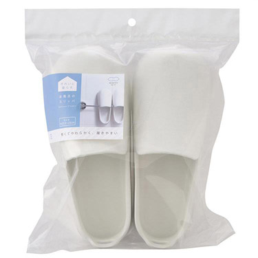 お風呂のスリッパ ホワイト きれいに暮らす マーナ