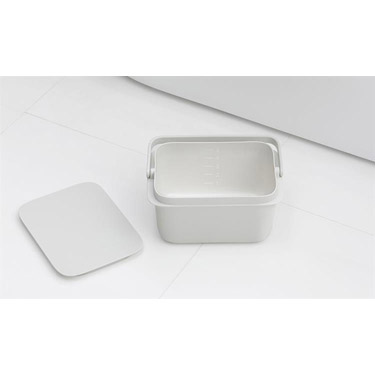 バケツ ホワイト 5L きれいに暮らす マーナ