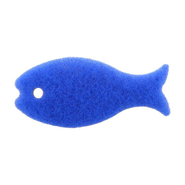 おさかなキッチンスポンジ ブルー マーナ【ロフト限定】