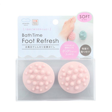 お風呂でじんわり足裏ほぐし ソフト ピンク マーナ【ロフト限定】