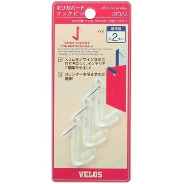 ポリカーボードフックピン 透明