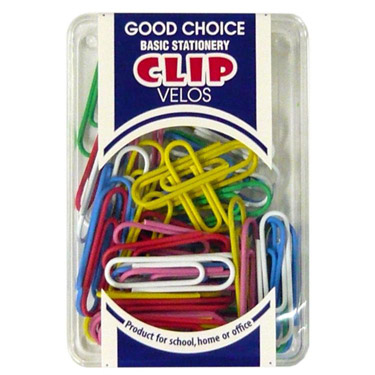 カラーゼムクリップ 60本カラーミックス