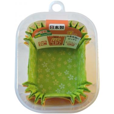 抗菌小花おかずカップ さらに深形長四角