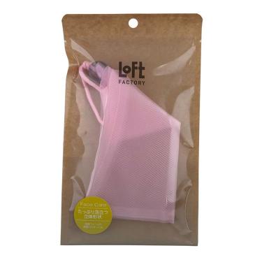 泡立てネット ピンク【ロフト限定】