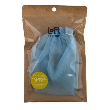 泡立てネット ブルー【ロフト限定】