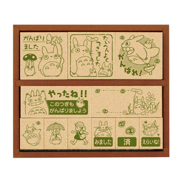 となりのトトロ 木製ごほうびスタンプ2