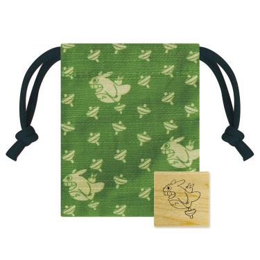 きんちゃくすたんぷ トトロとコマ