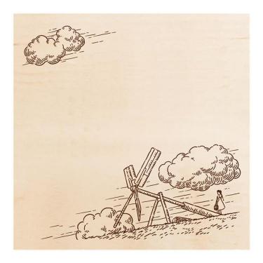 いろどりはんこ スタジオジブリ 天空の城ラピュタ プロローグ