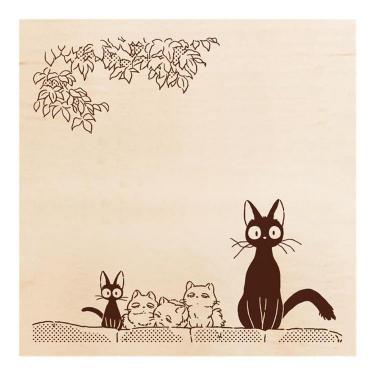 いろどりはんこ スタジオジブリ 魔女の宅急便 ジジの子守り