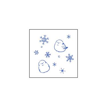 年賀スタンプ 2026 シマエナガ