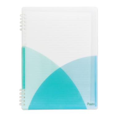 パスティ ルーズリーフバインダー リングタイプ B5 ソーダブルー