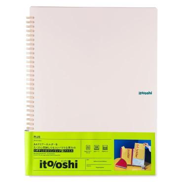 イトオシ ツインリング型ファイル A4 1ポケット オフホワイト