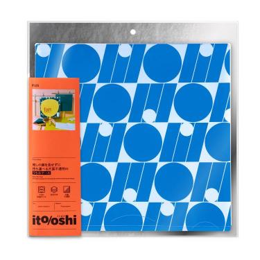 イトオシ うちわケース ブルー