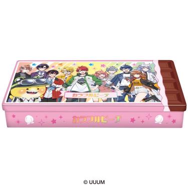 カラフルピーチ レクタングルチョコ缶