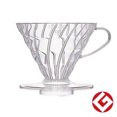 V60 透過ドリッパー 02 クリア(02): ホーム＆キッチン | ロフト