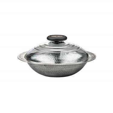 フタがガラスのIH対応ステンレス鍋 23 1.9L 雪平