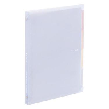 バインダー B5 カケセル クリア ライトブルー