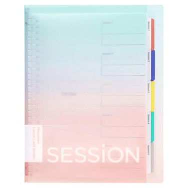 バインダー セッション B5 グラデーション