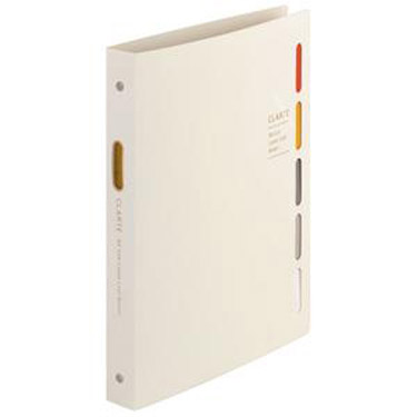 バインダー クラルテ B5 アイボリー