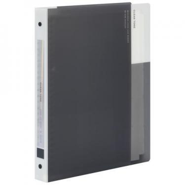 バインダー B5 ワイド クリーントーン ブラック