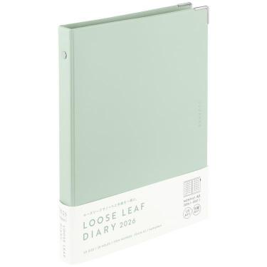 2026年1月始まり 月間 A5 ユアンス+ダイアリー ミント