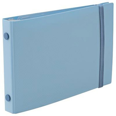バインダー ミニサイズ イントゥーワンプラス ライトブルー