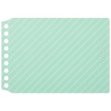 くるっとリング ミニサイズ 表紙 ストライプ ミント